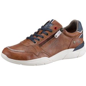 Mustang Shoes Sneaker, mit seitlichem Reißverschluss, Freizeitschuh, Halbschuh, Schnürschuh