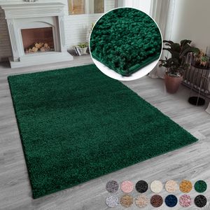 Home affaire Hochflor-Teppich »Shaggy 30«, rechteckig, 30 mm Höhe, Teppich, Uni Farben, besonders weich und kuschelig