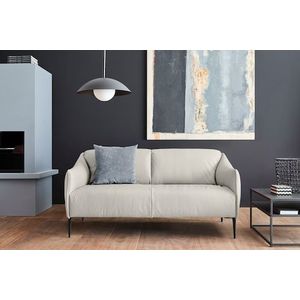 W.SCHILLIG 2,5-Sitzer »sally«, mit Metallfüßen in Schwarz pulverbeschichtet, Breite 174 cm