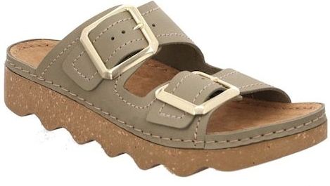 Rohde Pantolette »FOGGIA«, Sommerschuh, Hausschuh, Strandschuh, Schlappen mit Softfußbett