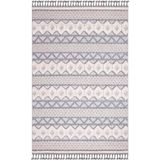 Carpet City Hochflor-Teppich »Valencia 728«, rechteckig, 20 mm Höhe, Läufer, Boho-Stil, 3D-Effekt, Relief, Hoch-Tief-Struktur, mit Fransen