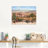 Artland Wandbild »Terrasse«, Europa, (1 St.), als Alubild, Outdoorbild, Leinwandbild, Poster in verschied. Größen