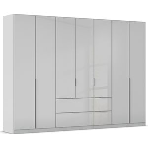 rauch Drehtürenschrank »Kleiderschrank Kleiderschränke Schrank Garderobe AGORDO mit Glasfront«, mit Außenschubkästen, in 6 Breiten und 2 Höhen MADE IN GERMANY