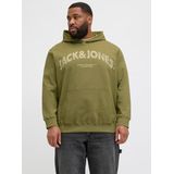 Jack & Jones PlusSize Kapuzensweatshirt »JORALMERIA SWEAT HOOD PLS«, mit Logo Print