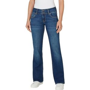 Pepe Jeans Gerade Jeans »STRAIGHT JEANS LW«, mit doppeltem Knopfverschluss