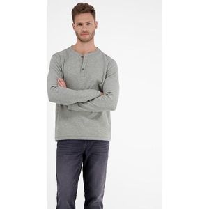 LERROS Langarmshirt »LERROS Serafino in Strukturqualität«