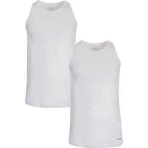 Fila Muskelshirt, (2er Pack), atmungsaktiv, kleiner Logodruck seitlich