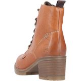Rieker Schnürstiefelette, Schnürboots, Blockabsatz, mit Innenreißverschluss