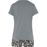 Vivance Dreams Pyjama, (2 tlg.), mit schönem Naturprint