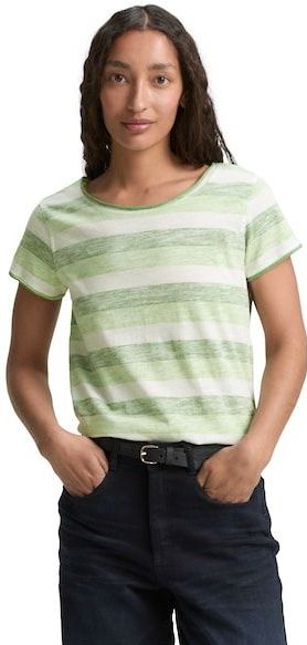 TOM TAILOR T-Shirt, mit All-Over Print