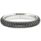 Bruno Banani Fingerring »Schmuck Geschenk Silber 925 Damenring black-white«, mit Zirkonia (synth.)