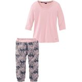 Buffalo Capri-Pyjama, (2 tlg.), mit gemusterter Hose
