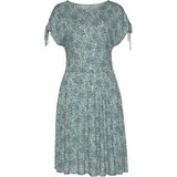 Vivance Jerseykleid, mit Blümchendruck, lockeres Sommerkleid, Strandkleid