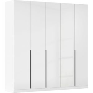 rauch Drehtürenschrank »Kleiderschrank Schrank Garderobe AGORDO mit Dekor- oder Hochglanzfront«, (in zwei Griff-Farben), durchdachte Innenausstattung, in 6 Breiten und 2 Höhen MADE IN GERMANY