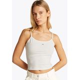 Tommy Jeans Spaghettitop »TJW 2PACK ESSENTIAL STRAP TOP«, (Packung, 2er), mit Logo-Flag