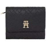 Tommy Hilfiger Geldbörse »TH DISTINCT TRIFOLD WALLET MONO«, Damen Geldbeutel, Portemonai mit edlem TH-Logo
