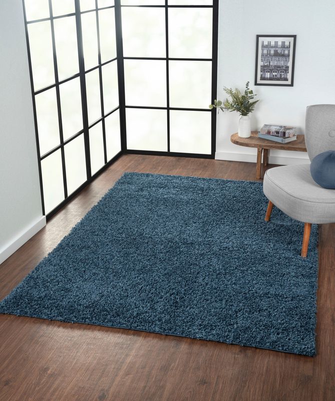 Myflair Möbel & Accessoires Hochflor-Teppich »My Shaggy«, rechteckig, 37 mm Höhe, Shaggy, Uni-Farben, leicht glänzend, Microfaser, extra flauschig