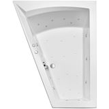 OTTOFOND Whirlpool-Badewanne »Galia I Mod. B«, (Set), 170x100 cm