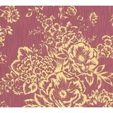 Architects Paper Textiltapete »Metallic Silk«, floral-matt-glänzend, Barocktapete Tapete Blumen