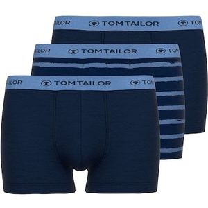 TOM TAILOR Boxershorts »Buffer«, (3er Pack), mit Logobund