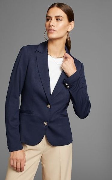 HECHTER PARIS Sweatblazer, mit eleganter Knopfleiste