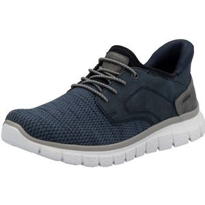 Rieker Slip-On Sneaker, Freizeitschuh, Halbschuh, Schlupfschuh, gepolsterter Fersenabschluss