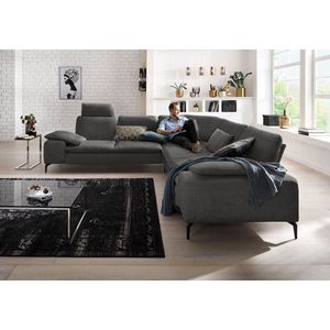 W.SCHILLIG Ecksofa »valentinoo, Designsofa, elegant und bequem, L-Form«, (Set), mit Sitztiefenverstellung, Breite 318 cm