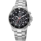 ETT Funkchronograph »Professional, EGS-11607-25M«, Armbanduhr, Herrenuhr, Stoppfunktion, Datum, Solar