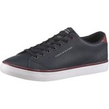 Tommy Hilfiger Sneaker »TH HI VULC CORE LOW LEATHER«, Freizeitschuh, Halbschuh, Schnürer mit gepolstertem Schaftrand