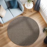 Ayyildiz Teppiche Teppich »LOOM 4300«, rund, 7 mm Höhe, pflegeleicht, robust, strapazierfähig