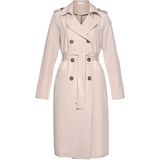 LASCANA Trenchcoat, (mit Bindegürtel), zum Regulieren, leichter Damenmantel ohne Futter, casual-chic