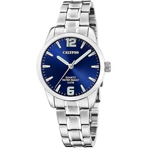 CALYPSO WATCHES Quarzuhr »Basic«, Armbanduhr, Damenuhr, Edelstahlarmband, analog