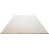 Homie Living Teppich »Lago«, rechteckig, 19 mm Höhe, Kurzflor, Uni Farben, ideal im Wohnzimmer & Schlafzimmer