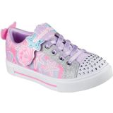 Skechers Kids Sneaker »TWINKLE SPARKS«, Blink,-Schlupfschuh mit Glitzer+Strass, Größenschablone zum Download