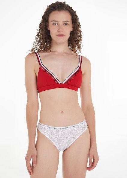 Tommy Hilfiger Swimwear Triangel-Bikini-Top »TRIANGLE RP«, mit Rippenstruktur