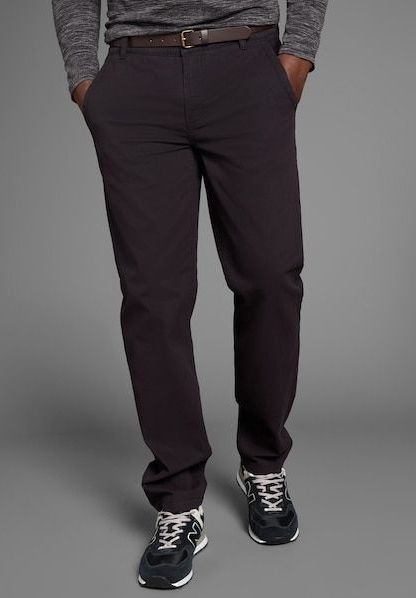 Bruno Banani Chinohose, (Set, mit abnehmbarem Gürtel)