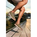 Rieker Sneaker, Freizeitschuh, Halbschuh, Schnürschuh mit gepolstertem Schaftrand