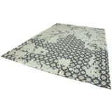 morgenland Teppich »VINTAGE COMET«, rechteckig, 6 mm Höhe, Kurzflor, Viskose, Shabby, Wohnzimmer