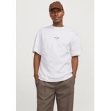 Jack & Jones Rundhalsshirt »JJEURBAN EDGE STUDIO TEE SS O-NECK NOOS«, mit Front und Back Print