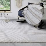 ELLE DECORATION Designteppich »Pigment«, rechteckig, 18 mm Höhe, Hochflor, Shaggy, Läufer, weich, Langflor, modern, Hoch Tief Effekt