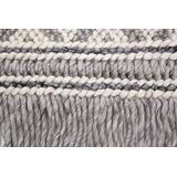 calo-deluxe Teppich »Bature 500«, rechteckig, 10 mm Höhe, Wolle und Viskose mit Fransen, Wohnzimmer
