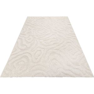 Esprit Outdoorteppich »Soul Jack, ESP-54230«, rechteckig, 4 mm Höhe, Hoch-Tief-Effekt, florale Struktur, modern, robust, Terrasse, Küche