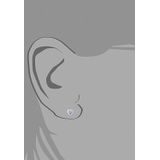 Prinzessin Lillifee Paar Ohrstecker », 2021046, 2036440«, mit Zirkonia (synth.)