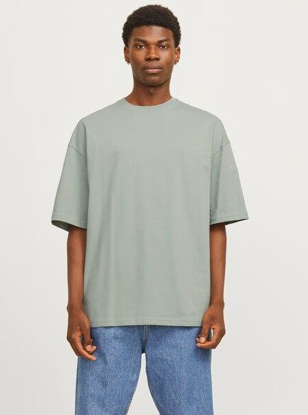 Jack & Jones Rundhalsshirt »JJECHARGE TEE O-NECK NOOS«, mit Rundhalsausschnitt