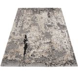 OCI DIE TEPPICHMARKE Teppich »Juwel Liray«, rechteckig, 20 mm Höhe, Kurzflor, Wohnzimmer, Marmor Optik, Hoch Tief Effekt