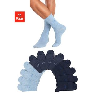 H.I.S Socken, (Packung, 12 Paar), ohne einschneidendes Gummi