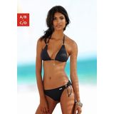 LASCANA Triangel-Bikini-Top »Italy«, mit Zierringen