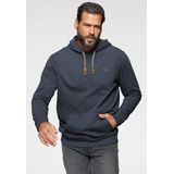 Man's World Kapuzensweatshirt, lange Ärmel, lockere Passform, unifarben, mit Kapuze
