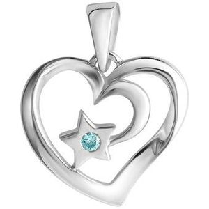 Vivance Kettenanhänger »925-Sterling Silber rhodiniert Zirkonia«
