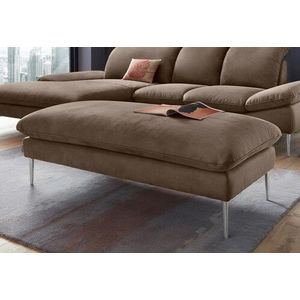 W.SCHILLIG Hocker »enjoy&MORE«, Füße Chrom glänzend, Breite 151 cm